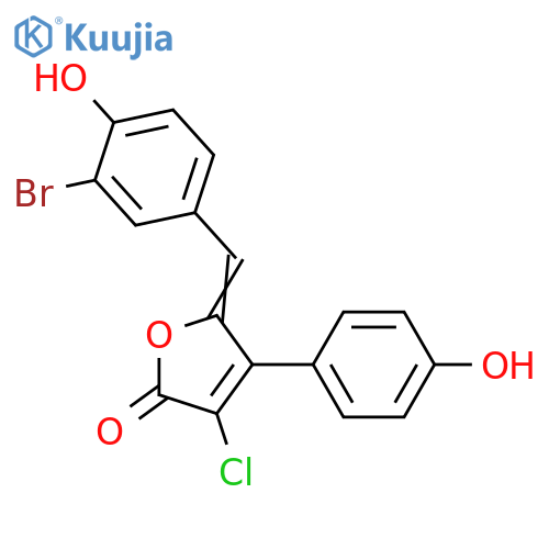 Rubrolide E; 3''-Bromo, 2-chloro structure