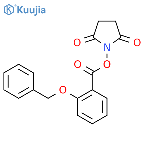 2,5-Pyrrolidinedione, 1-[[2-(phenylmethoxy)benzoyl]oxy]- structure