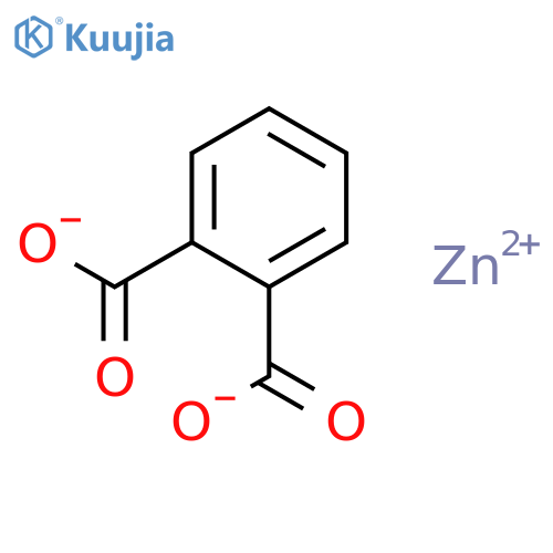 1,2-Benzenedicarboxylicacid, zinc salt (1:1) structure