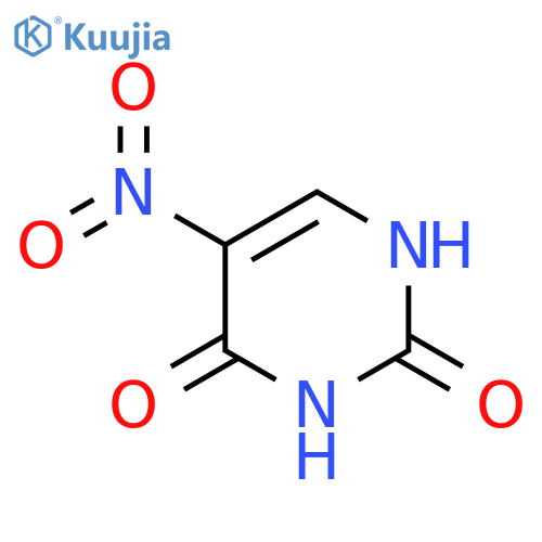 Uracil, 5-nitro-, dimer (8CI) structure
