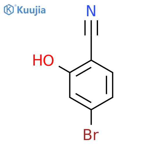 4-Bromo-2-hydroxybenzonitrile structure