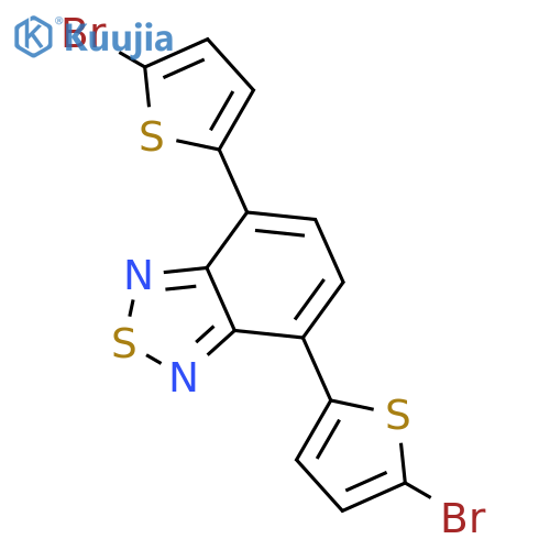 4,7-Bis(5-bromothiophen-2-yl)benzoc1,2,5thiadiazole structure