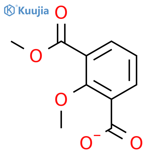 1,3-Benzenedicarboxylic acid, 2-methoxy-, monomethyl ester structure