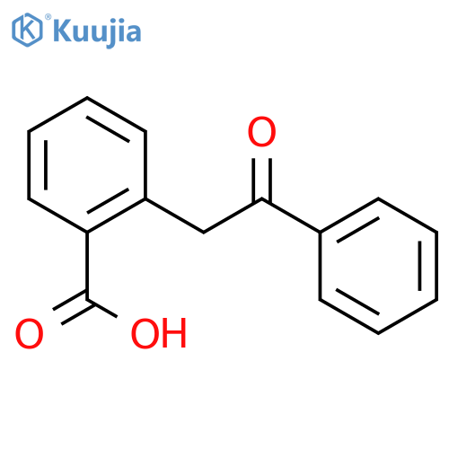 2-(2-Oxo-2-phenylethyl)benzoicacid structure