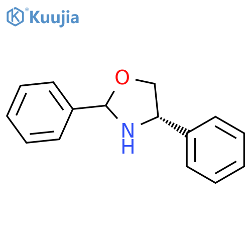 Oxazolidine, 2,4-diphenyl-, (4S)- structure