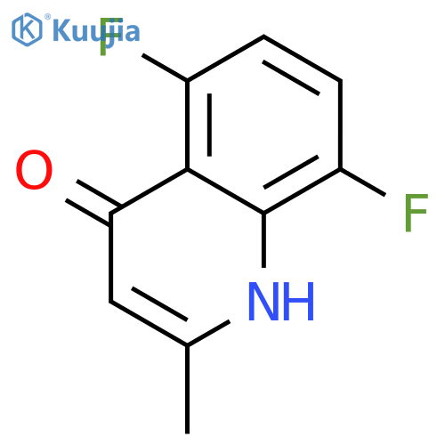 5,8-difluoro-2-methyl-1h-quinolin-4-one structure