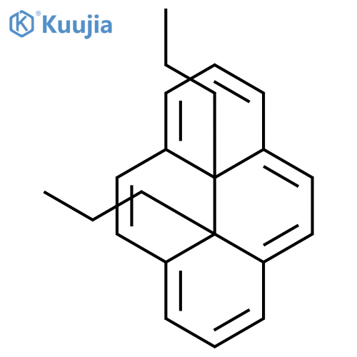 Pyrene,10b,10c-dihydro-10b,10c-dipropyl-, trans- structure