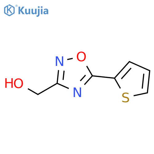 5-(2-thienyl)-1,2,4-Oxadiazole-3-methanol structure