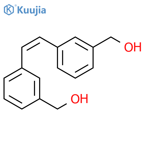 3,3'-Stilbenedimethanol, (Z)- (8CI) structure