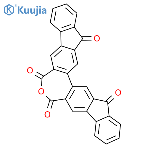 Difluoreno[3,2-c:2',3'-e]oxepin-6,8,14,17-tetrone(9CI) structure