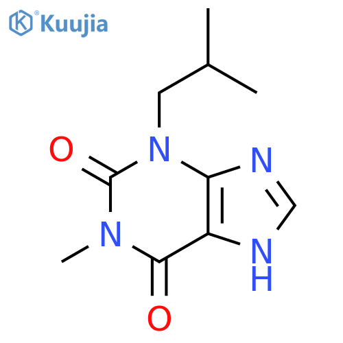 3-Isobutyl-1-methylxanthine structure