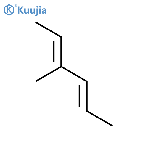3-Methyl-2,4-hexadiene, mixture of isomers structure
