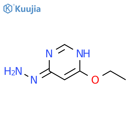 4-ethoxy-6-hydrazinylpyrimidine structure