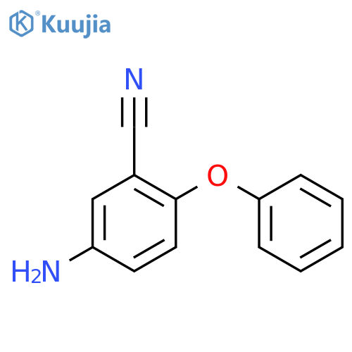 5-amino-2-phenoxybenzonitrile structure