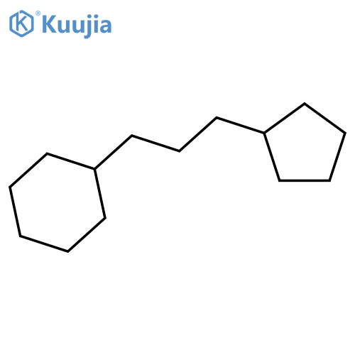 cyclohexane, (3-cyclopentylpropyl)- structure