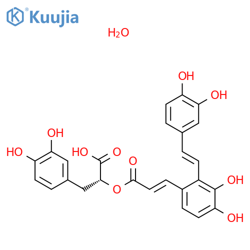 Salvianolic acid A hydrate structure