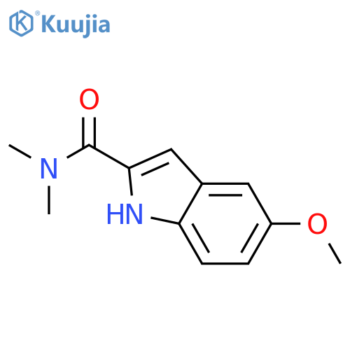 1H-Indole-2-carboxamide,5-methoxy-N,N-dimethyl- structure