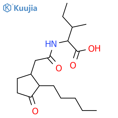 N-Jasmonoyl amino acids; N-Jasmonoylisoleucine, 9,10-Dihydro structure