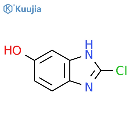 2-Chloro-1H-benzo[d]imidazol-5-ol structure