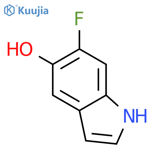 6-fluoro-1H-Indol-5-ol structure