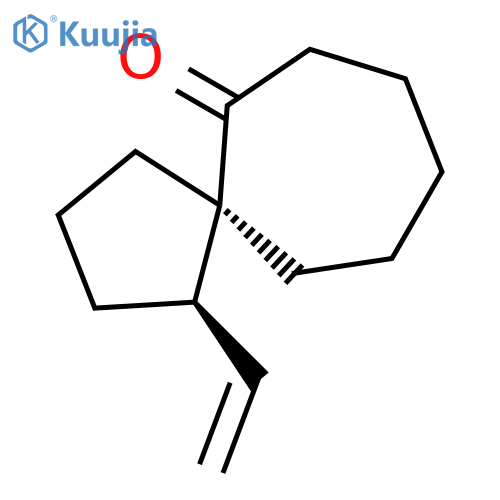 Spiro[4.6]undecan-6-one, 1-ethenyl-, (1R,5R)-rel- structure