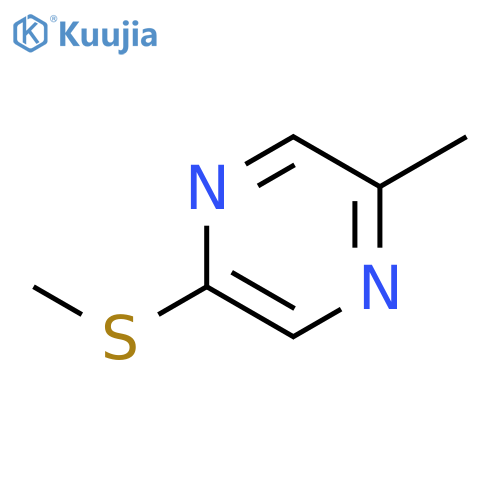 2-Methyl-5-(methylthio)pyrazine structure