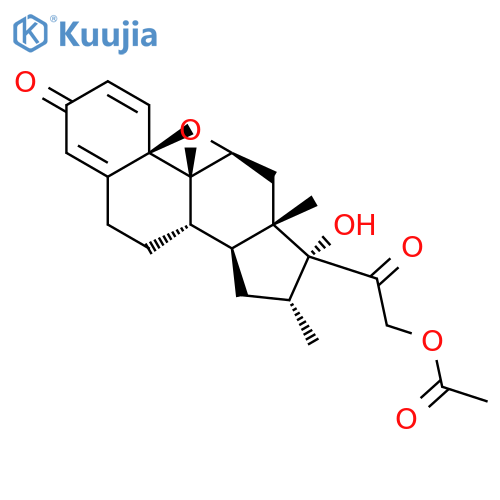 21-O-Acetyl Dexamethasone 9,11-Epoxide structure