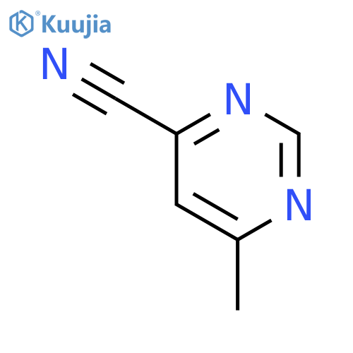 6-Methylpyrimidine-4-carbonitrile structure