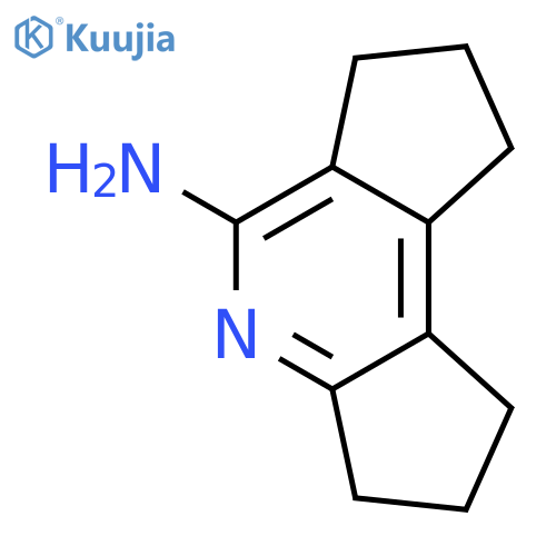 Dicyclopenta[b,d]pyridin-5-amine, 1,2,3,6,7,8-hexahydro- structure