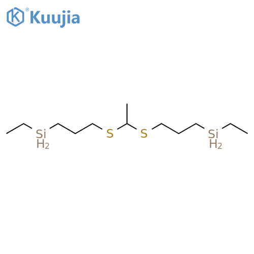 7,9-Dithia-3,13-disilapentadecane, 8-methyl- structure