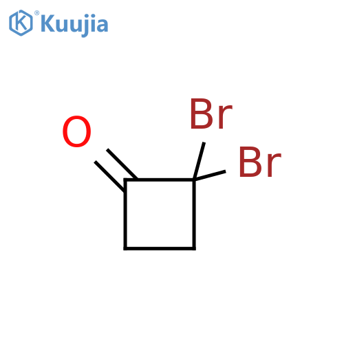 Cyclobutanone, 2,2-dibromo- structure
