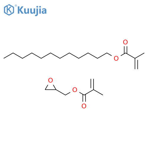 2-Propenoicacid,2-methyl-,dodecylester,polymerwithoxiranylmethyl2-methyl-2-propenoate structure