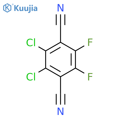 1,4-BENZENEDICARBONITRILE, DICHLORODIFLUORO- structure