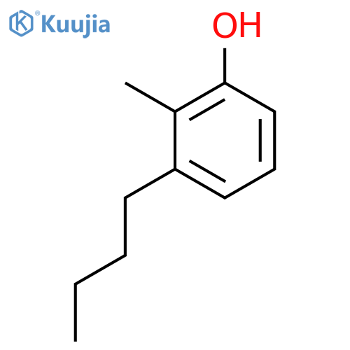 Phenol, butylmethyl- structure