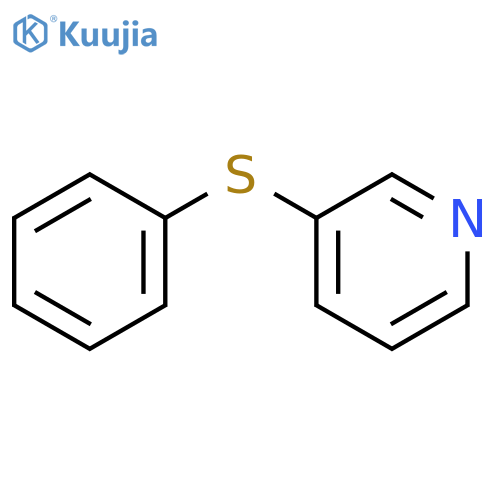 3-(phenylsulfanyl)pyridine structure