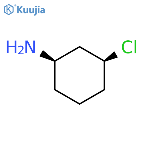 rel-(1R,3S)-3-Chlorocyclohexanamine structure