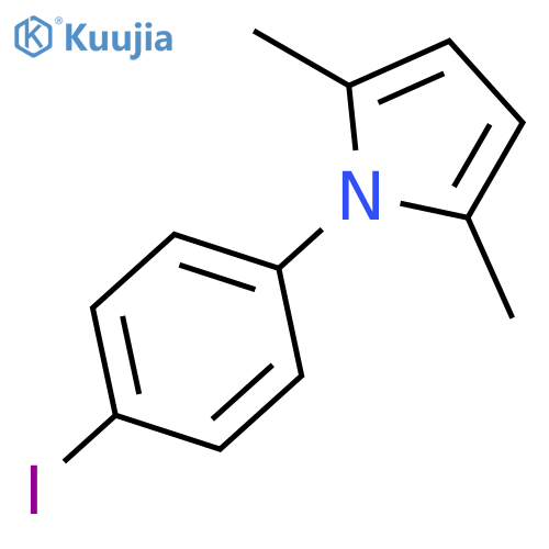 1-(4-Iodophenyl)-2,5-dimethyl-1H-pyrrole structure