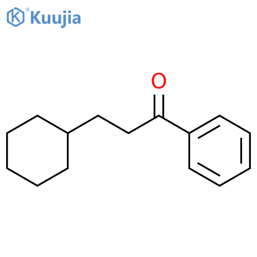 1-Propanone, 3-cyclohexyl-1-phenyl- structure