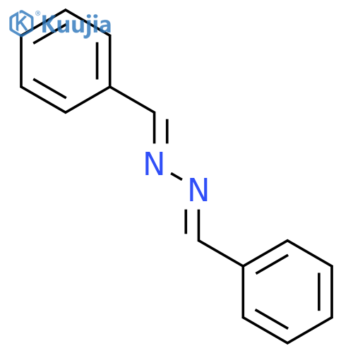 (E,E)-bis(phenylmethylidene)hydrazine structure