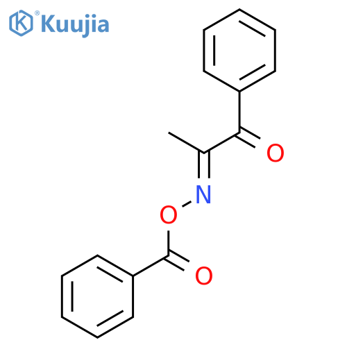 1,2-PROPANEDIONE, 1-PHENYL-, 2-(O-BENZOYLOXIME), (2E)- structure