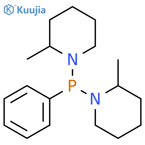 Piperidine,1,1'-(phenylphosphinidene)bis[2-methyl- (9CI) structure