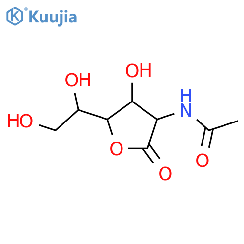 2-Acetamido-2-deoxy-D-galactono-1,4-lactone structure