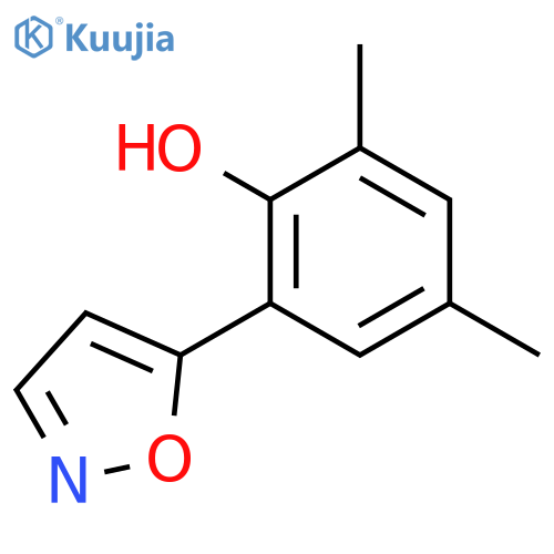 Phenol,2-(5-isoxazolyl)-4,6-dimethyl- structure