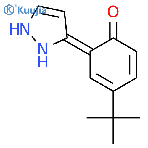 Phenol,4-(1,1-dimethylethyl)-2-(1H-pyrazol-3-yl)- structure