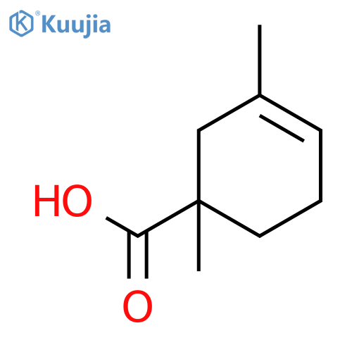 3-Cyclohexene-1-carboxylicacid, 1,3-dimethyl- structure