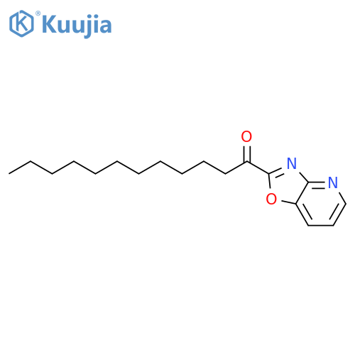 1-Dodecanone,1-oxazolo[4,5-b]pyridin-2-yl- structure