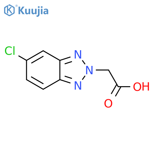 2-(5-CHLORO-2H-BENZO[D][1,2,3]TRIAZOL-2-YL)ACETIC ACID structure