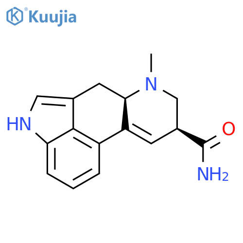 Ergoline-8-carboxamide,9,10-didehydro-6-methyl-, (8a)- structure