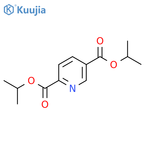 2,5-Pyridinedicarboxylic acid, bis(1-methylethyl) ester structure