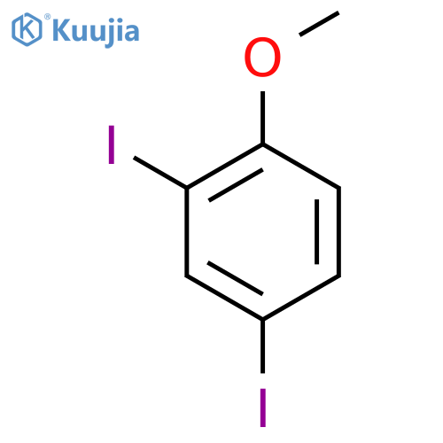 2,4-Diiodoanisole structure